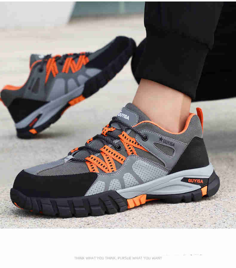 安全靴 作業靴 ワーキングシューズ スニーカー 安全 スニーカー ーズ レディース メンス スニーカー ミドルカット 軽量 軽い 耐滑 耐油 衝撃吸収 ブランド...