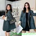 新生活 韓国 入学式 ジャケット スーツコート レディース ママ服 卒業式 高校生 卒服 女の子フォーマル 無地 母 セミフォーマル 大きいサイズ お洒落