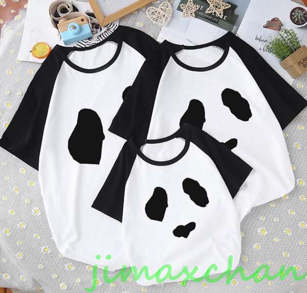 新生活 サマー 親子ペア 親子お揃い カップル 中袖 Tシャツ ユニセックス おそろい親子服 供 ギフト 可愛い