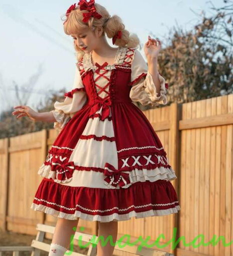新生活 サマー Lolita系/長袖/opワンピース jsk /ロリータ トップス 萌え レディース ゴスロリ ロリータファッション 新生活 サマー Lolita系/長袖/opワンピース jsk /ロリータ トップス 萌え レディース ゴスロリ ロリータファッション