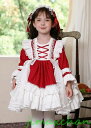 新生活 サマー Lolita系 長袖/子供 /キッズ/ ロリータ トップス 萌え ゴスロリ ハロウィン クリスマス キッズ 女児 コスチューム 子供 衣装 ドレス アリス ハロウィン仮装