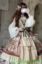 新生活 サマー 夏/Lolita系 油絵の姫/ワンピース JSK ドレス /ロリータ トップス 萌え レディース ゴスロリ ロリータファッション 変装 トップス...