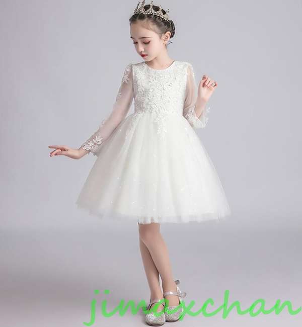 新生活 サマー 子供服 ジュニア 女の子ワンピース ドレス カラードレス フラワーガール 丸首演出 お嫁さん/ピアノ 発表会?結婚式?七五三 出産祝い 記念日 ...