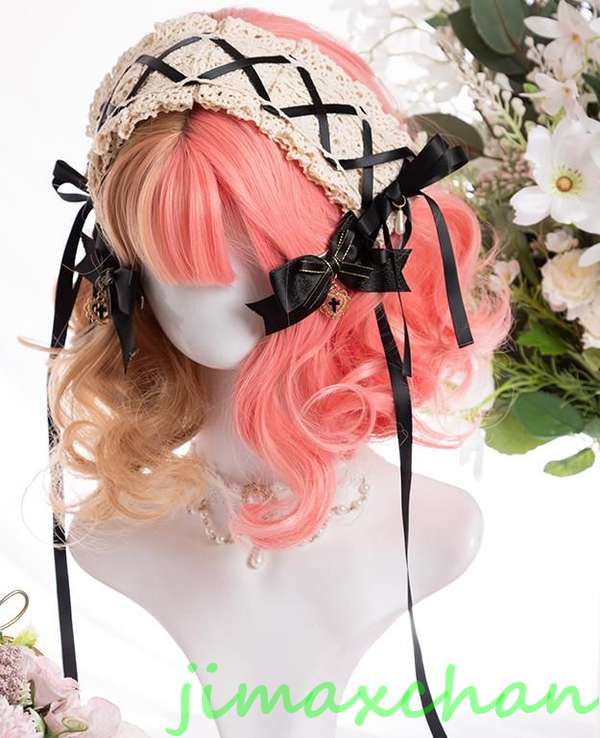 新生活 サマー 長30cm/変装 Lolita系 ウィッグ ロリータ 原宿風 かつら 前髪 レディース コスプレウィッグ 耐熱ウィッグ コスチューム 仮装 大人用