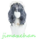 新生活 サマー 長32cm/変装 Lolita系 ウィッグ ロリータ 原宿風 かつら 前髪 レディース コスプレウィッグ 耐熱ウィッグ コスチューム 仮装 大人用(4)