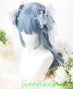 新生活 サマー 長49cm/変装 Lolita系 ウィッグ ロリータ 原宿風 かつら 前髪 レディース コスプレウィッグ 耐熱ウィッグ コスチューム 仮装 大人...