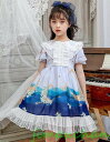 新生活 サマー Lolita系 ハロウィン クリスマス キッズ 女児 コスチューム 子供 衣装 ドレス アリス ハロウィン仮装ンピース 可愛い 女の子ワンピース...