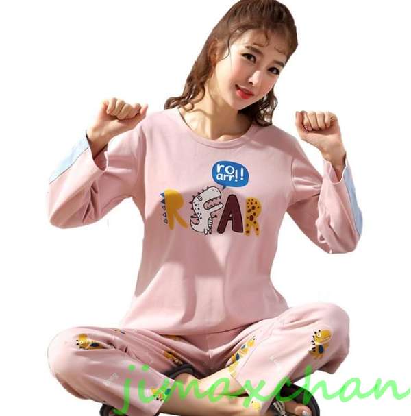 新生活 サマー 親子お揃い カップル ボーダー ユニセックス 家族 パジャマ お 揃い ルーム ウェア おそろい親子服 プレゼント ペア 長袖 春秋