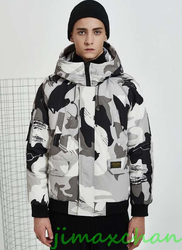 新生活 秋冬モデル ダウン コート/メンズ 無地 欧米風 長袖 コート トップス メンズウェア 大きいサイズ 防風 防寒 プルオーバー ダウン入る