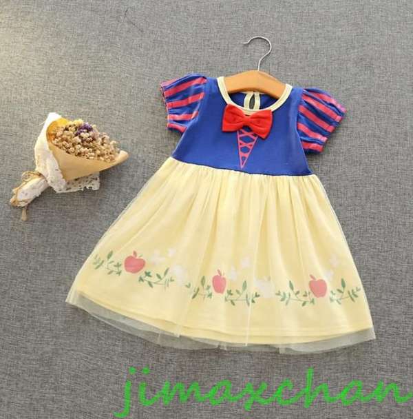 新生活 サマー キッズ 子供服 女の子 ワンピース ドレス カラードレス フラワーガール 丸首 花編 演出 お嫁さん/ピアノ 発表会?結婚式?七五三 記念日 撮...