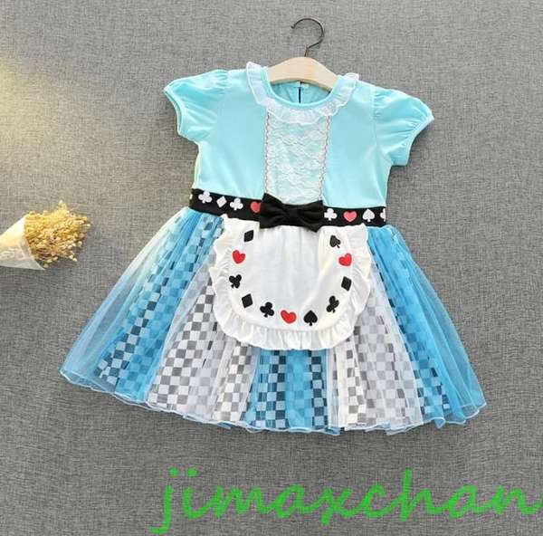 新生活 サマー キッズ 子供服 女の子 ワンピース ドレス カラードレス フラワーガール 丸首 花編 演出 お嫁さん/ピアノ 発表会?結婚式?七五三 記念日 撮...