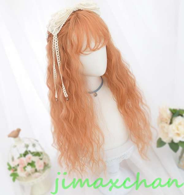 新生活 サマー 長70CM/変装 Lolita系 ウィッグ ロリータ 原宿風 かつら 前髪 レディース コスプレウィッグ 耐熱ウィッグ コスチューム 仮装 大人用