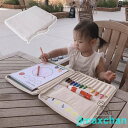 新生活 お絵かきバッグ スケッチバッグ タブレット ケース 小学校 色ペン収納バッグ パソコン 文房具 収納バッグ 子供 キッズ シンプル 綿麻 お絵描きバッグ...