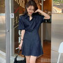 新生活 春秋ワンピース レディースワンピ 膝丈ワンピース 体型カバー 夏ワンピ ミディアム丈 お出かけ 半袖 学生 二次会 パーティー きれいめ 通勤 レディース