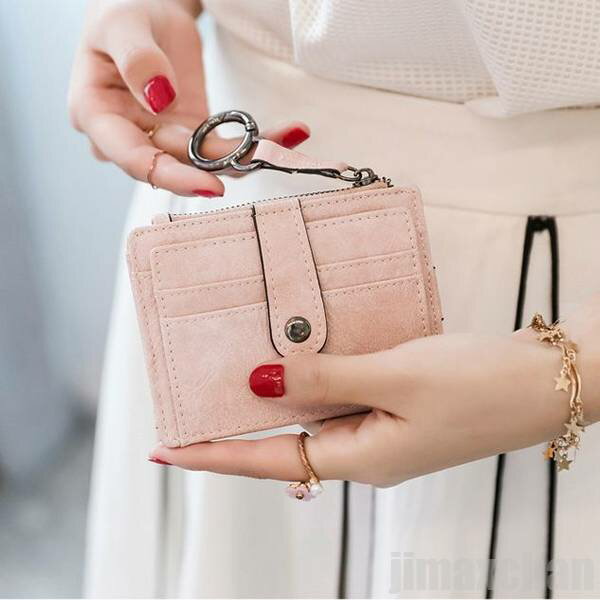 新生活 カードケース スリム レディース 薄型 小銭 無地 おしゃれ シンプルなデザイン ミニ財布 極小 薄い PU革 定期ケース コンパクト スマートウォレッ...