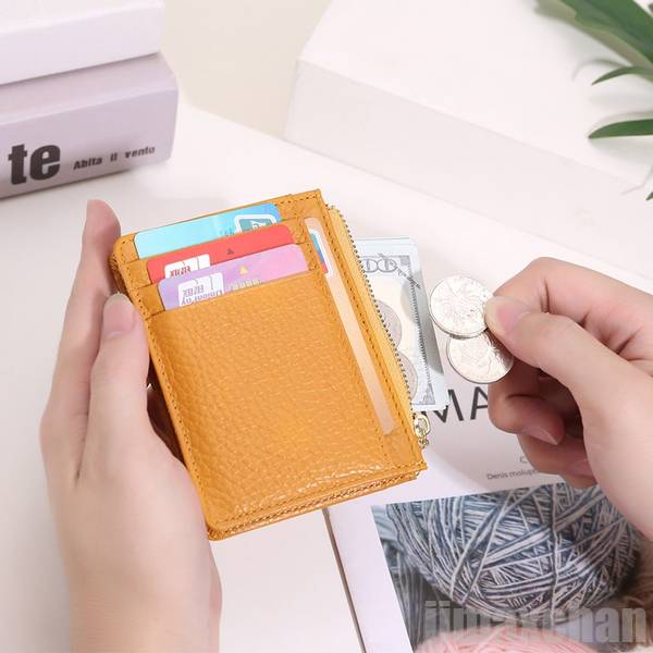 新生活 カードケース スリム レディース 薄型 小銭 無地 おしゃれ シンプルなデザイン ミニ財布 極小 薄い 本革牛革 定期ケース コンパクト スマートウォレ...