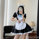 新生活 メイド服 ロリィタ lolita ロリータ ワンピース コスチューム 飾り付き エプロン 髪飾り リボン 文化祭 学園祭 メイドカフェ Lolita 可愛い ブラック ブルー オーバーサイズ