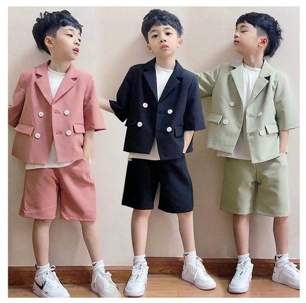 新生活 気楽 韓国こども服 夏服 キッズスーツ 入学式 卒業式 男の子 セットアップ 子供 キッズ フォーマルスーツ 半袖 夏 子供服 女の子 キッズ ジュニア...