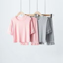新生活 気楽 パジャマ トップス パンツ セットアップ 2点セット 半袖 ブラウス 子供服 子ども服 男の子 女の子 秋服 カジュアル キッズ ジュニア おしゃ...