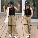 新生活 気楽 女の子 ジュニア 子供服 子ども服 夏 韓国ファッション キッズダンス衣装 ヒップホップ ダンス衣装 ダンス HIPHOP ダンスパンツ パンツ ...