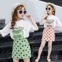 新生活 気楽 韓国子供服 女の子 春夏 薄手 Tシャツ セットアップ キッズ 子供ジャージ 女子 上下 スウエット ジュニア トップス ボトムス 女児 ベビー服...
