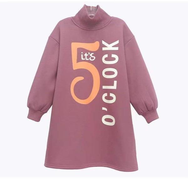 新生活 気楽 ワンピース キッズ ジュニア 子供服 ファッション パーカーワンピース 長袖 女の子 Aライン キッズ 韓国子供服 子ども服 春 秋 冬 110c...