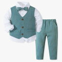 新生活 気楽 春3点セット 男の子 フォーマルスーツ ボーイズ 子供スーツ キッズ 子供服 ベビー服 男の子 フォーマル スーツ 紳士服 結婚式 卒業式 入園式...