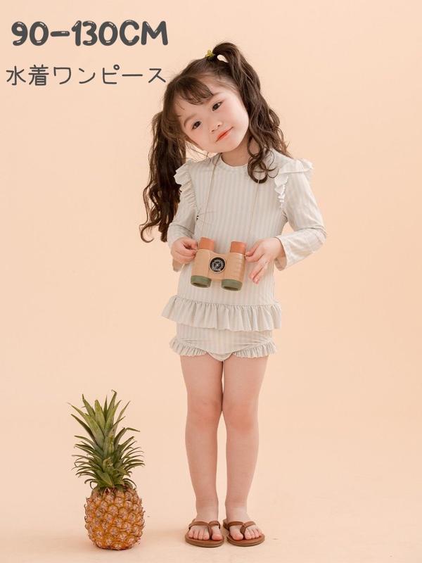 新生活 気楽 キッズ 水着 ワンピース キッズ 水着 女の子 ビキニ UPF>50 キッズ 水着 女の子 ワンピース オールインワン 90 100