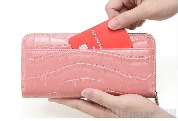 新生活 気楽 長財布 レディース 本革 牛革 ギャルソン 財布 大容量 コインスルー 大きく開く 多機能財布 スキミング防止 小銭入れ ファスナー ラウンドファ...