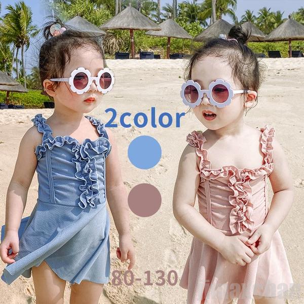 新生活 気楽 水着 女の子 ワンピース オールインワン キャミソール ノースリーブ キッズ お洒落 ベビー ジュニア 幼稚園 保育園 小学生 紫外線対策 ショー...