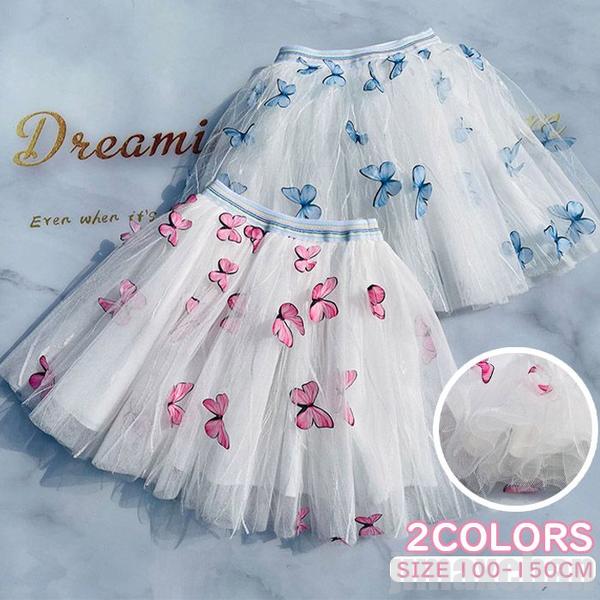 新生活 気楽 スカート 女の子 マキシ丈スカート キッズ チュールスカート フレアスカート 夏 夏服 春 秋 冬 ウエストゴム マキシ丈スカート チュチュスカー...