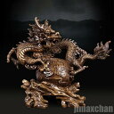新生活 気楽 風水 特大 龍 ドラゴン 置物 竜 玄関 龍の飾り 風水グッズ レジン 開運祈願 金運祈願アイテム 龍神 開運 金運 財産運 出世運 恋愛運 幸福...