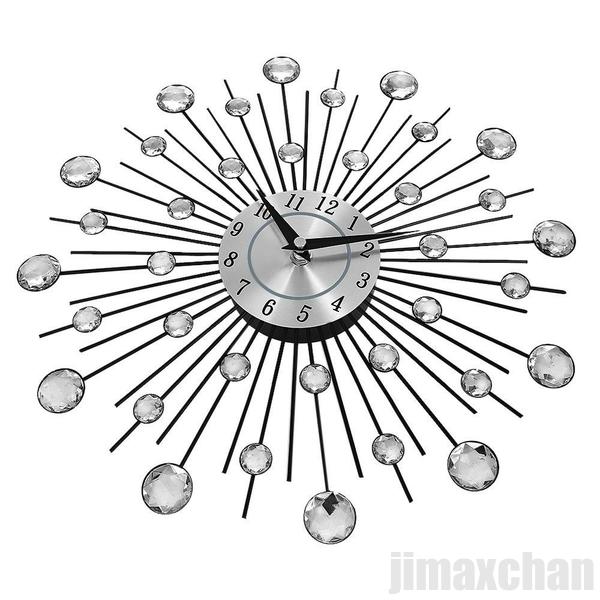 新生活 気楽 アメリカンクロック お洒落 掛け時計 ウォールクロック キラキラ レトロ アンティーク ロック UKロック 装飾 壁掛け時計 雑貨 アンティークデ...