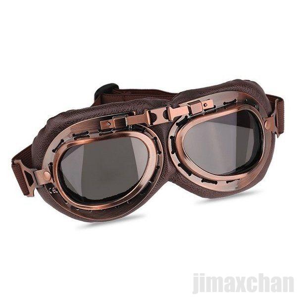 新生活 気楽 スチームパンク ゴーグル パイロットゴーグル レトロ ヴィンテージ サバイバルゲーム スノボ スノーゴーグル コスプレ パーティーグッズ イベント...