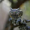 新生活 気楽 リング 梟 フクロウ 全身 ストーン 鳥 猛禽類 バード 指輪 アクセサリー お守り 厄除け 魔除け スタイル お洒落アイテム 開運厄除 祈願成就...