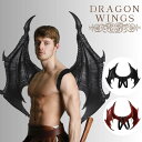 新生活 気楽 コスプレ ドラゴンの翼 レッドorブラック 龍 竜 ドラゴン 羽根 かわいい POP おもしろ グッズ アイテム 老若男女 万人受け フリーサイズ...