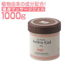 LLE アクティブジェル ベーシック 1000g マッサージジェル スリミング 痩身 ダイエット サロン用品 エステ用品 業務用 1kg