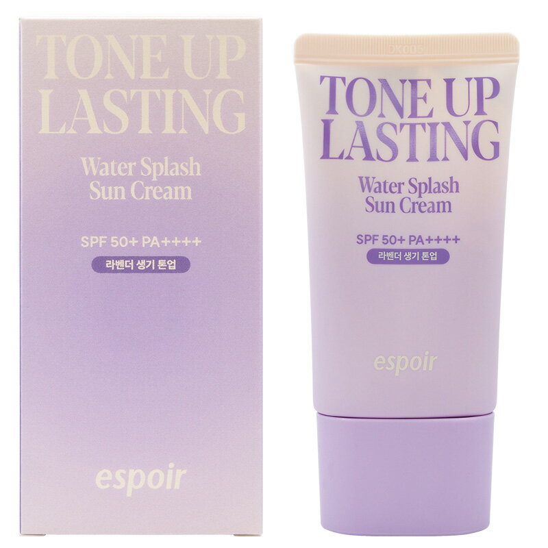 【正規輸入品・国内発送】エスポア ウォータースプラッシュサンクリーム トーンアップラスティング【SPF50+・PA++++】(50mL)