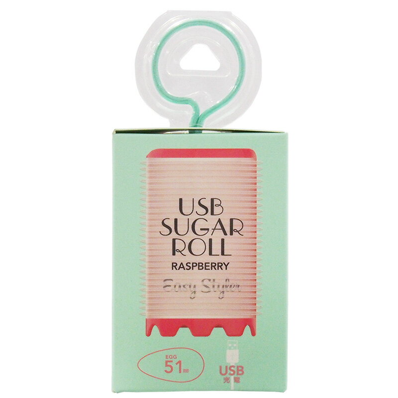 Easy Styler USB SUGARROLL EGG51 RB（ラズベリー）