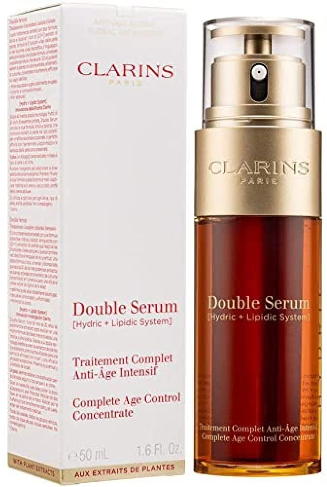 CLARINS ダブルセーラム 50ml クラランス ギフト 誕生日 プレゼント　エイジングケア　人気　雑誌　美容液　40代　50代　60代　愛用　化粧品　美肌　美容