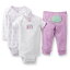 カーターズ Cater's ベビー ボディスーツ 3枚セット TURTLE カメ SIZE:12M (75cm)【あす楽商品】 生後12か月、身長75cmまで