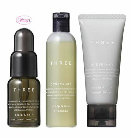 スリー THREEスキャルプ＆ヘア　トリートメント　リムーバー＆オーダレンジ　R　トライアルキット(me)のサムネイル