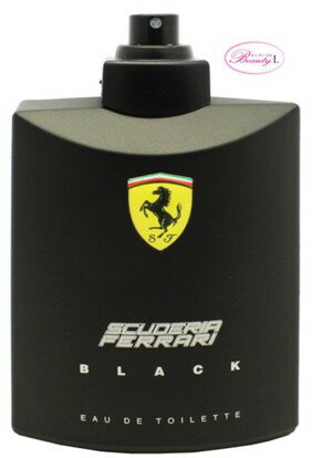 フェラーリ フェラーリ FERRARIスクーデリアフェラーリ ブラック 125ml EDT/SP 【新品テスター】