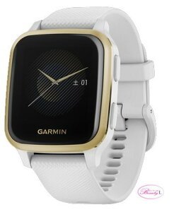 ガーミン GARMIN010-02427-71 [Venu Sq White/Light Gold (ヴェニュー エスキュー ホワイト/ライトゴールド) GPSスマートウォッチ Suica対応]