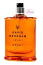 デビッド ベッカム DAIVD BECKAMインスティンクト スポーツ EDT/SP 50ml【新品テスター】