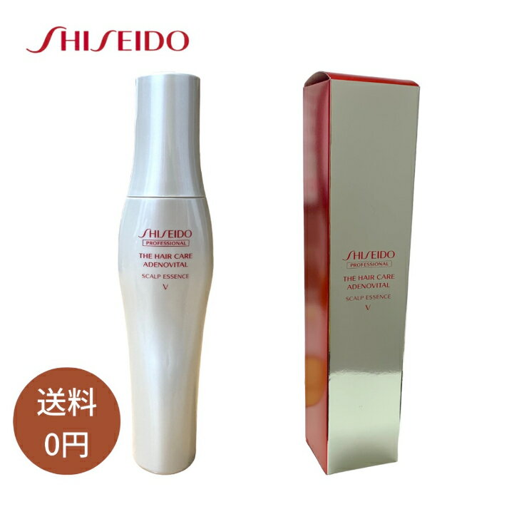 スカルプエッセンス 資生堂 ザ・ヘアケア アデノバイタル スカルプエッセンス v 180mL ＜医薬部外品＞ スカルプ ケア 育毛エッセンス サロン専売 抜け毛 ボリューム 薄毛 ボリューム ハリ コシ 集中ケア 抜け毛 乾燥 ホームケア 生え際 資生堂プロフェッショナル