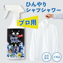 ひんやりシャツシャワー プロ用 本体 500ml ミントの香り 熱中症対策 グッズ 工事現場 ヘルメット 帽子 冷却 スプレー 暑さ対策 屋外 ひんやり フェス...