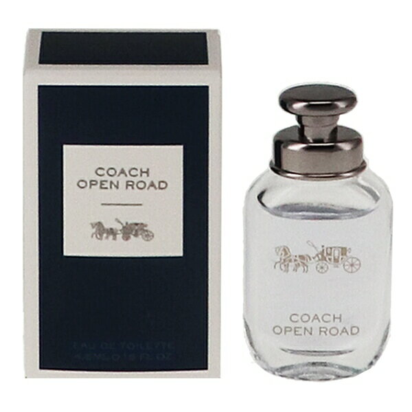 コーチ 香水 メンズ オープンロード ミニ香水 EDT・BT 4.5ml 香水 フレグランス 新生活2025 ギフト OPEN ROAD COACH
