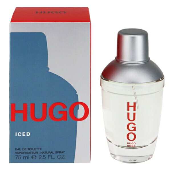 ヒューゴボス 香水 メンズ アイス EDT・SP 75ml 送料込み(沖縄・離島を除く) 香水 フレグランス プレゼント 贈り物 ギフト ICED EAU DE TOLIETTE HUGO BOSS