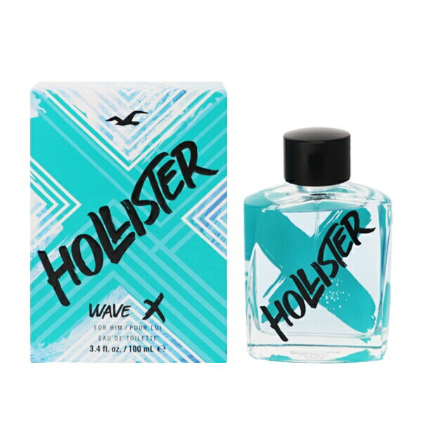 ホリスター 香水 メンズ ホリスター 香水 HOLLISTER ウェーブ X フォーヒム EDT・SP 100ml 【送料込み(沖縄・離島を除く)】【フレグランス ギフト プレゼント 誕生日 メンズ・男性用】【WAVE X FOR HIM EAU DE TOILETTE SPRAY】